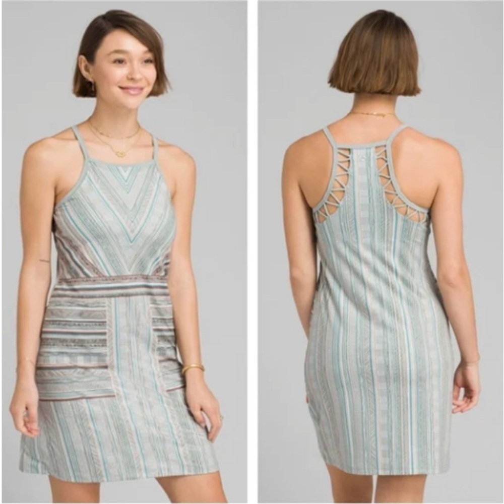 NWT PrAna Ardor Dress Agave Samba XL
